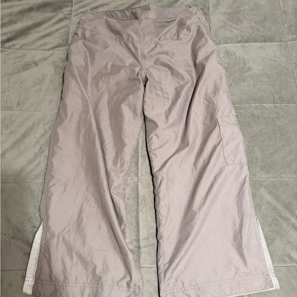 lululemon athletica Cropped Wide-Leg Pants in Dusty Mauve Grey